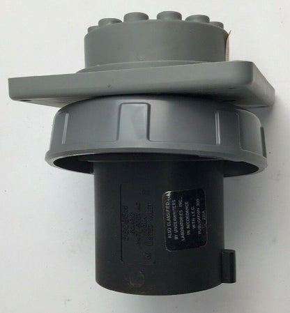 HUBBELL 560B5W WATERTIGHT INLET PIN&SLEEVE 4POLE 5 WIRE 60A 347/600VAC
