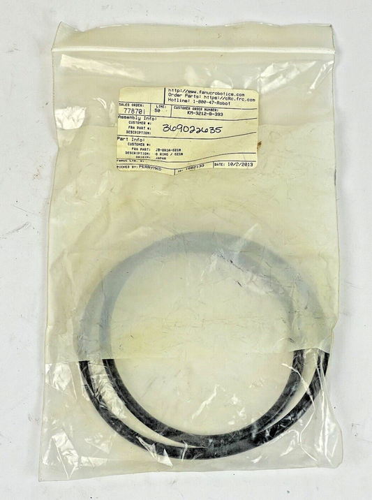 FANUC - JB-OR1A-G210 - O-RING REPLACEMENT, BLK - O RING G210