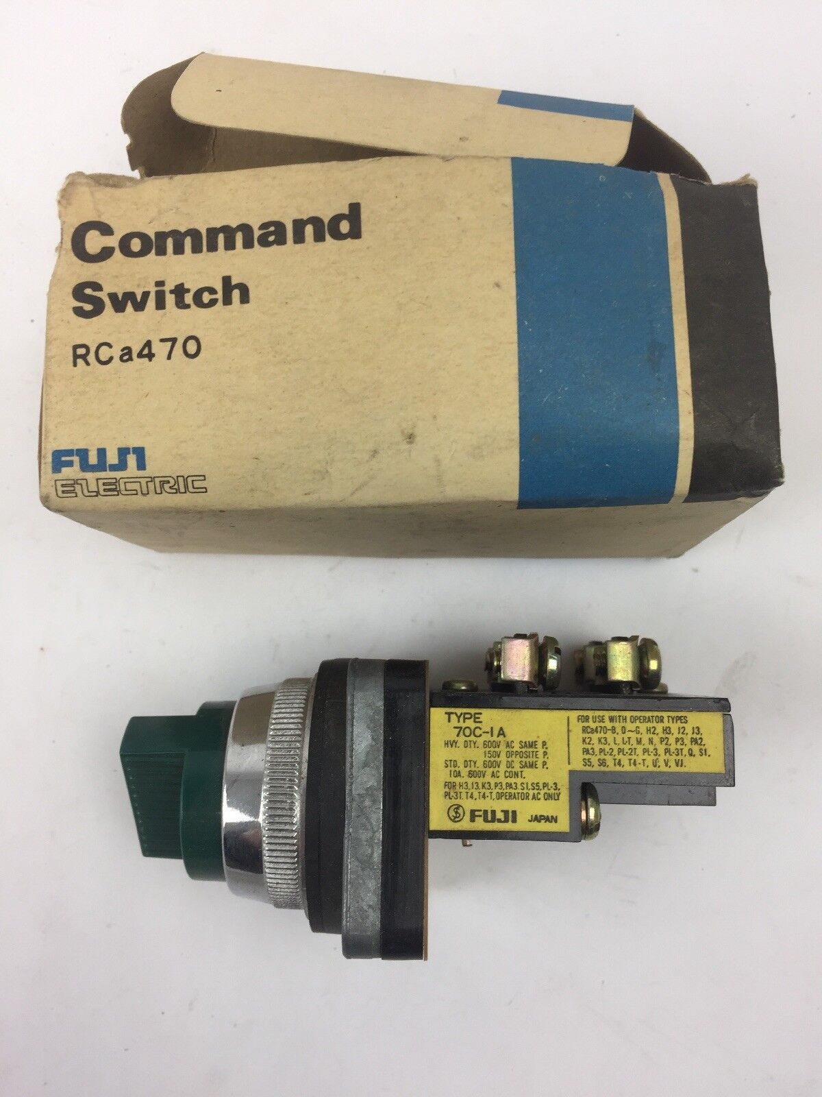 FUJI ELECTRIC RCa470 TYPE 70C-1A 600V 10A