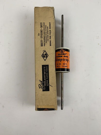 Shawmut Amp-trap A6X175 Form 600 Type 4 175A 600V Current-Limiting Fuse