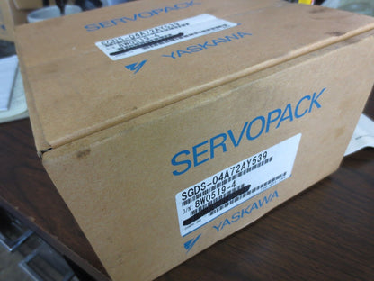 YASKAWA SGDS-04A72AY539 AC SERVOPACK OUTPUT: 0-23VAC, 0-300Hz 2.8A NEW SURPLUS