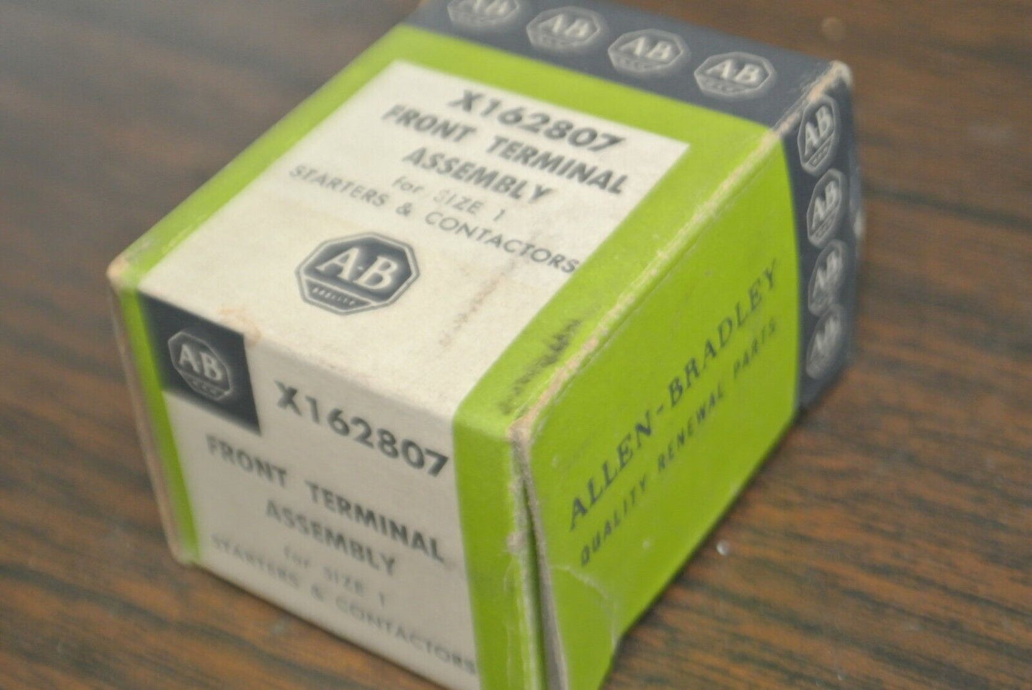 ALLEN-BRADLEY X-162807 FRONT TERMINAL ASSEMBLY / SIZE 1 STARTER / NEW SURPLUS