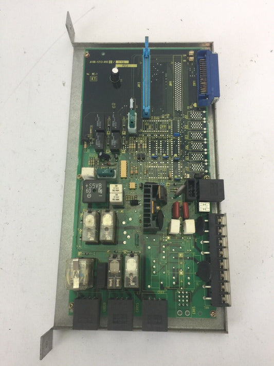 FANUC A16B-1212-0930/07B EMERGENCY STOP CONTROL BOARD WITH MOUNTING BRACKET