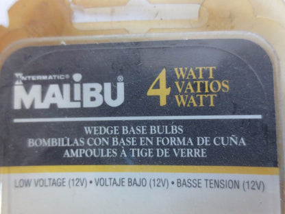 MALIBU LV516, LV 522, LV524, LV528 WEDGE BASE BULBS - NEW SURPLUS - 23 Pcs TOTAL