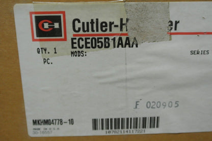 CUTLER-HAMMER ECE05B1AAA - NON-REVERSING MAGNETIC STARTER - NEW SURPLUS