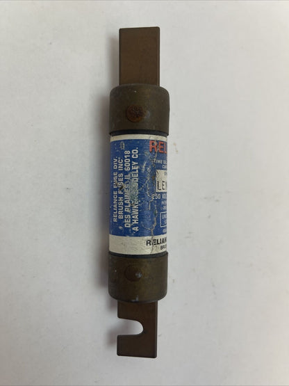 RELIANCE LENRK90 CURRENT LIMITING DUAL ELEMENT CLASS RK1 FUSE 90AMP 250VAC