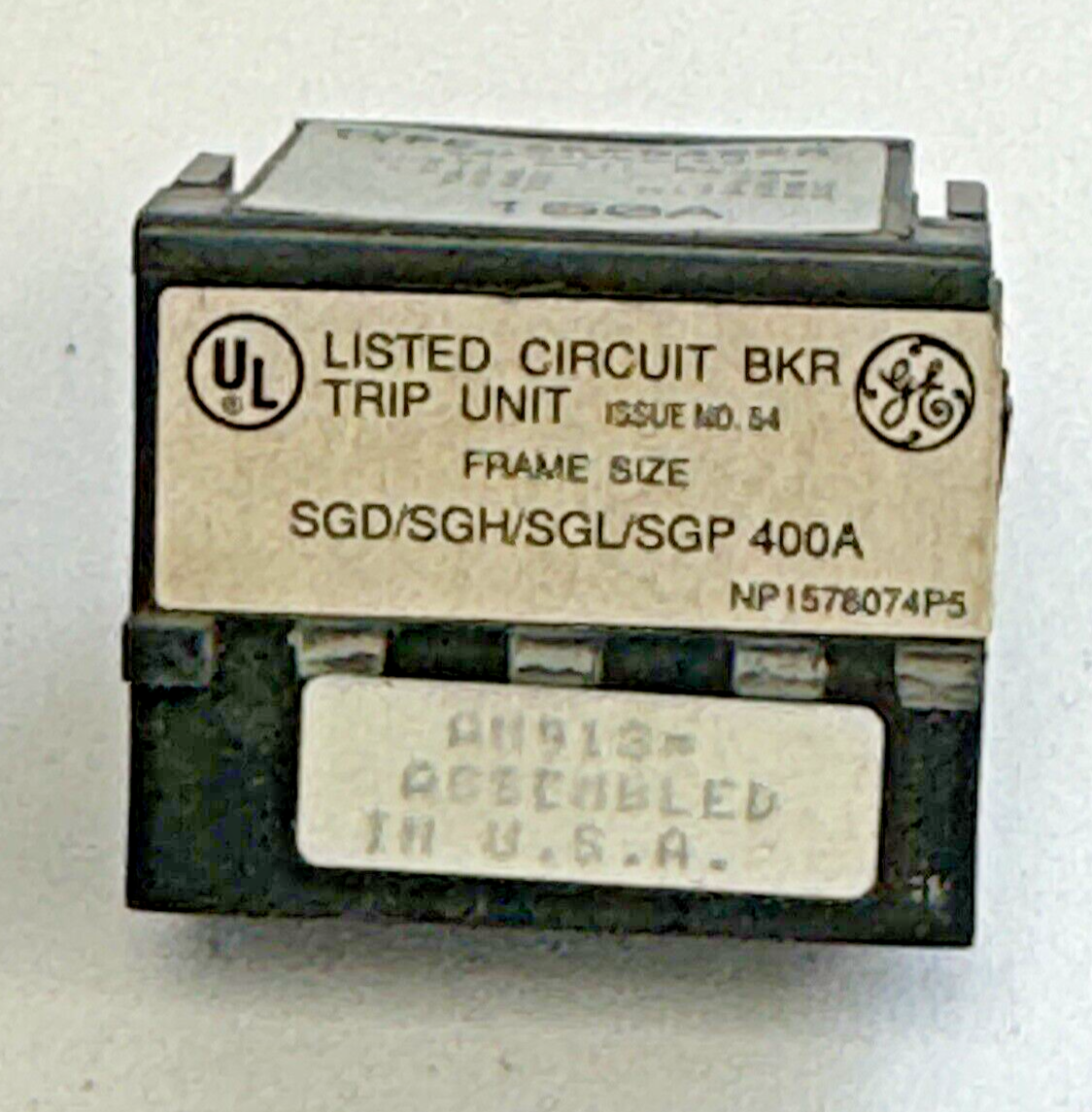 GE - SRPG400A150 - RATING PLUG W/ ADJUSTABLE INSTANTANEOUS TRIP - 150A