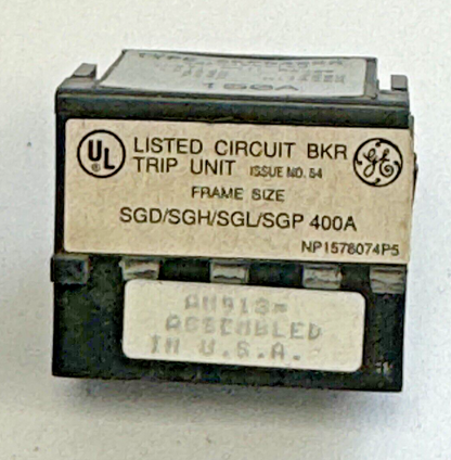 GE - SRPG400A150 - RATING PLUG W/ ADJUSTABLE INSTANTANEOUS TRIP - 150A