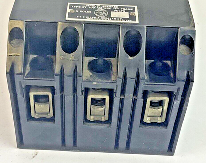 ITE ET-100 AMPHERES CIRCUIT BREAKER 30A F FRAME 250VAC 3POLE