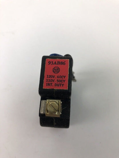 ALLEN BRADLEY 93AB86 COIL 120 V 60 CY 110 V 50 CY INT.DUTY