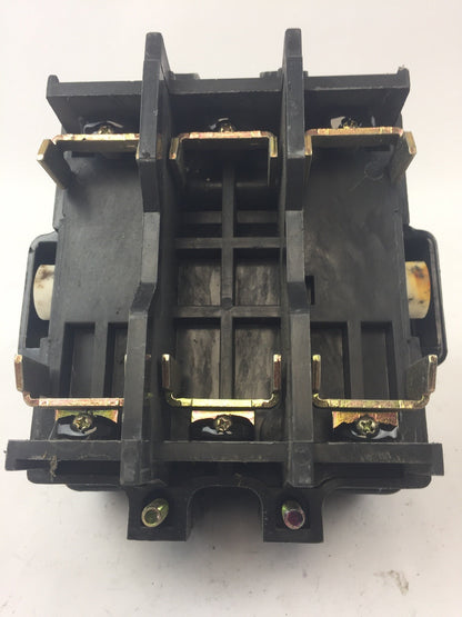 SQUARE D 8502SF02 SIZE 4 CONTACTOR 600V 50/60HZ 31091-400-57 COIL 480V 60HZ