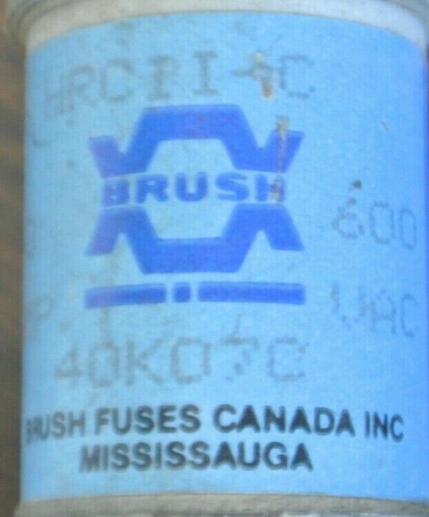 BRUSH 40KO7C / 40KO7-660 FUSE / 40A / 660-690VAC / EACH