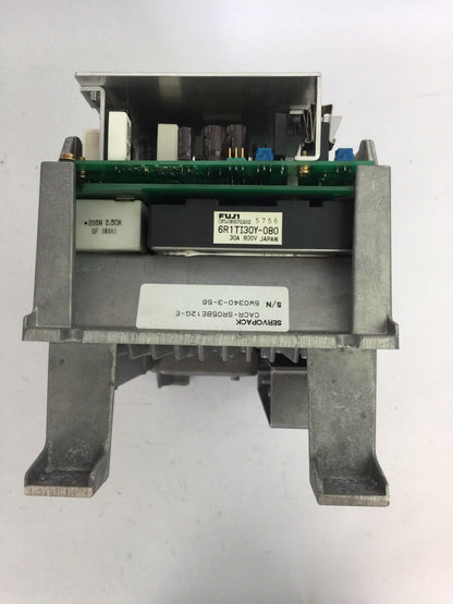 YASKAWA CACR-SR05BE12G-E AC SERVOPACK INPUT 200-230VAC 5A OUTPUT 0-230VAC  3.8A