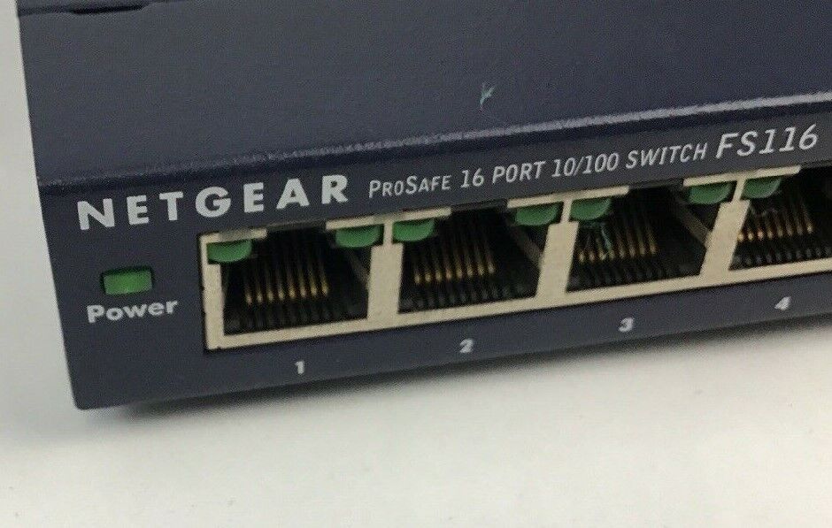 NETGEAR PROSAFE PORT 10/100 SWITCH FS116