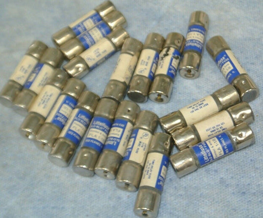 LOT of 20 / LITTELFUSE FLA1-1/8 FUSE 1-1/8A / 125V / NEW SURPLUS / FLA-1-1/8