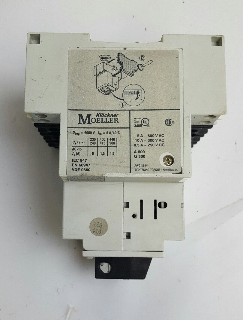 EATCORPOR KLOCKNER MOELLER PKZ2 ZM-1,6-PKZ 2