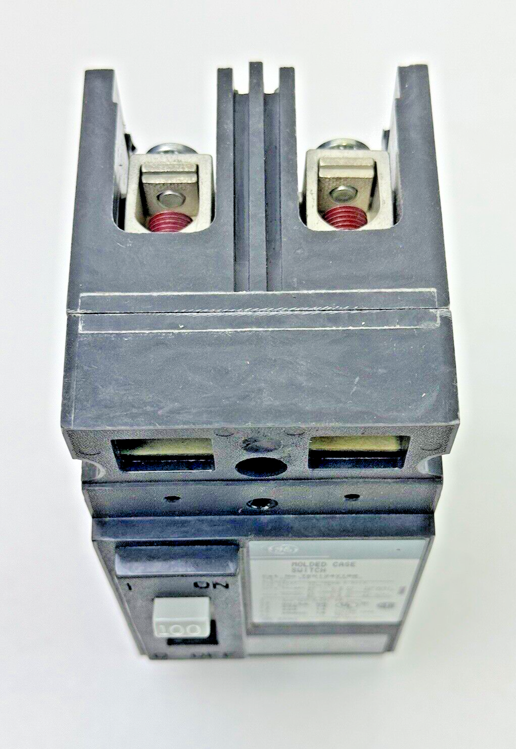 GE - TED124Y100 - MOLDED CASE SWITCH - 2 POLE/480 VAC/100A