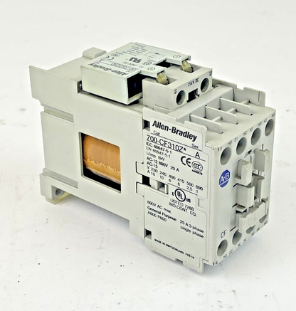 ALLEN BRADLEY - 700-CF310Z* SER. A 25VDC COIL - 100-S SER. B - 100-FSD250 SER. A