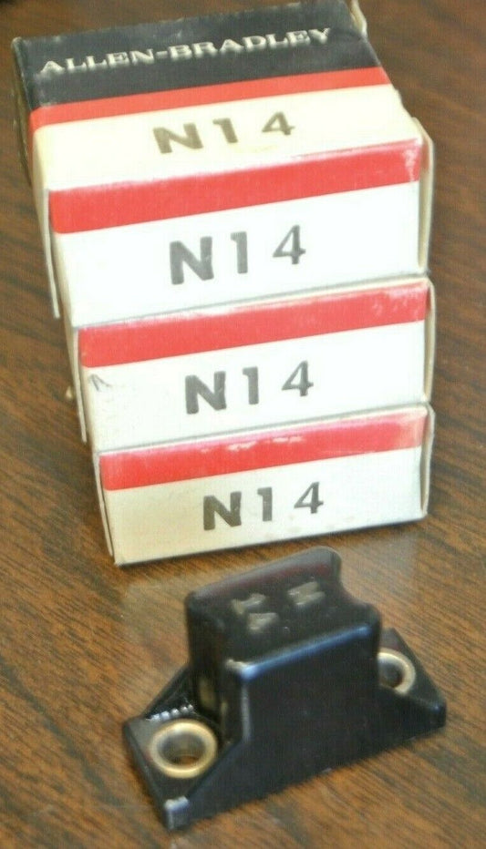 LOT of 3 / ALLEN-BRADLEY N14 THERMAL OVERLOAD HEATER ELEMENT / NEW SURPLUS