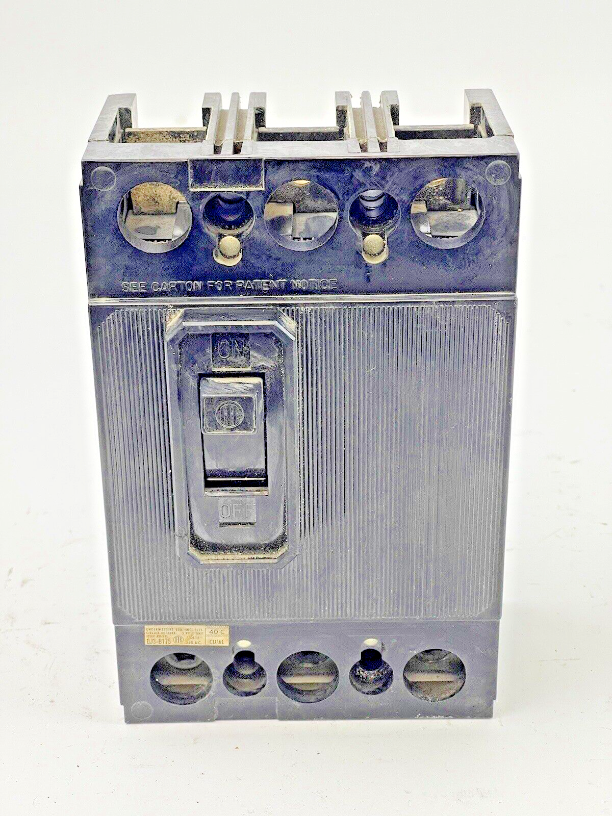 ITE/ SIEMENS - QJ3-B175 - CIRCUIT BREAKER - 3 POLE, 240 VAC, 175 A