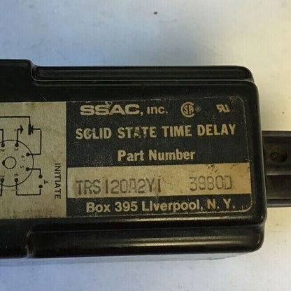 SSAC TRS120A2Y1 SOLID STATE TIME DELAY