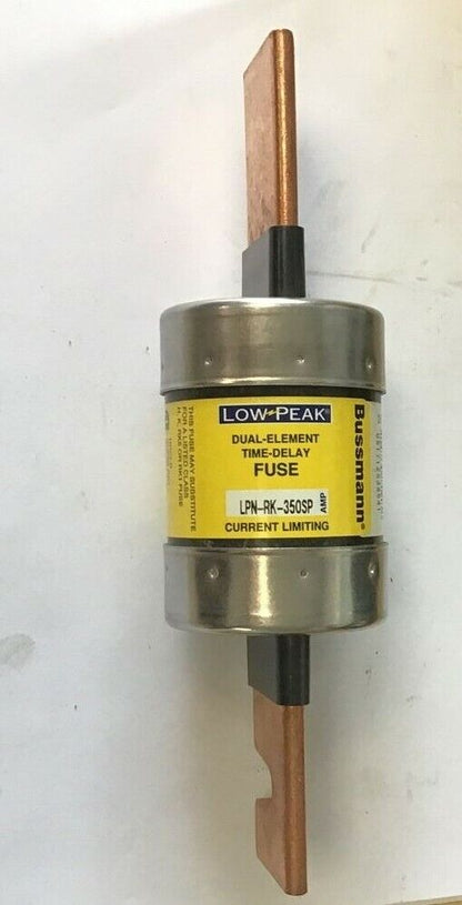 BUSSMAN LPN-RK-350SP FUSE 350A TIME DELAY DUAL ELEMENT CLASS RK1 250VAC/VDC