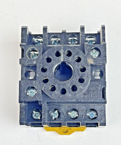 OMRON *LOT OF 21* - PF113A-E - 11 PIN RELAY SOCKET BASES - FINGER SAFE