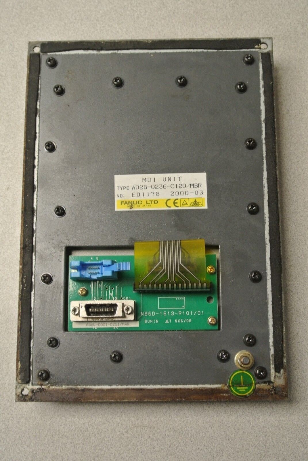 FANUC A02B-0236-C120/MBR / MDI UNIT / OPERATOR INTERFACE PANEL / KEYPAD