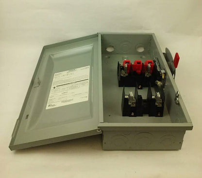 SIEMENS GNF323 SAFETY SWITCH NEMA TYPE 1 TYPE VB11 100A 240VAC 30HP 250VDC 2P