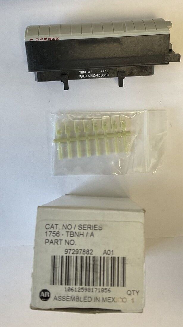ALLEN BRADLEY 1756-TBNH TERMINAL PLUG AND COVER