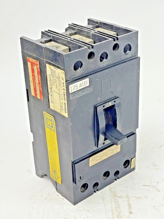 SQUARE D - KAL-36175 - CIRCUIT BREAKER - 175 AMP, 3 POLE, 600 VAC