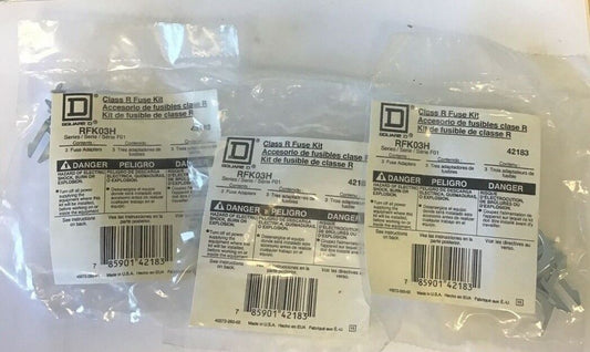 SQUARE D RFK03H CLASS R FUSE KIT SER.F01****LOTOF3****