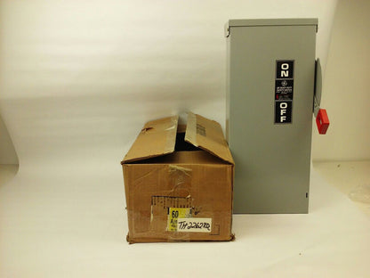 GE TH2262RDC, SAFETY SWITCH, MOD 10, 30A, 600VAC/250VDC, MAX H.P. 35, TYPE 3R
