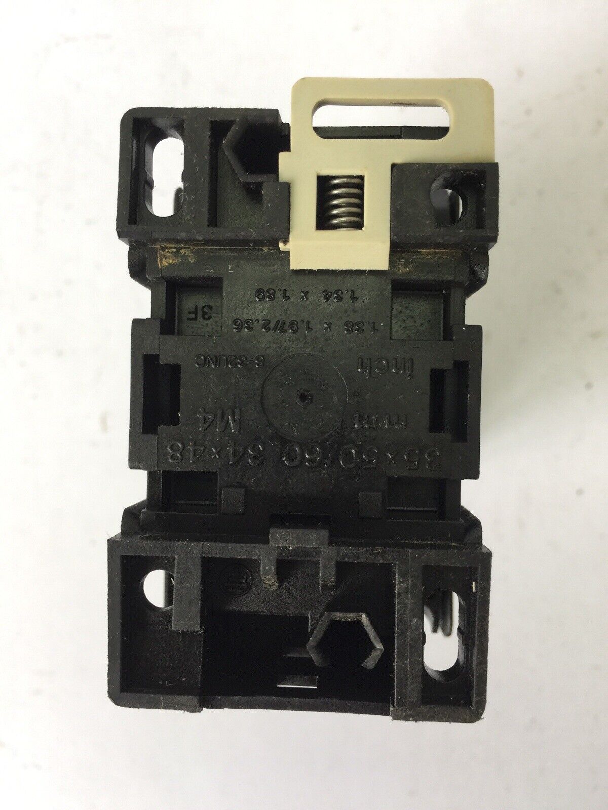 TELEMECANIQUE CA2DN31 CONTACTOR 600VAC COIL 120V WITH LA1DN40 AUXILIARY CONTACT