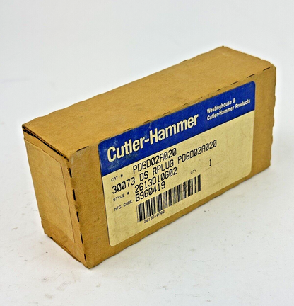 CUTLER-HAMMER - PD6D02A020 -  DIGITRIP RMS RATING PLUG - 200 AMP -FACTORY SEALED