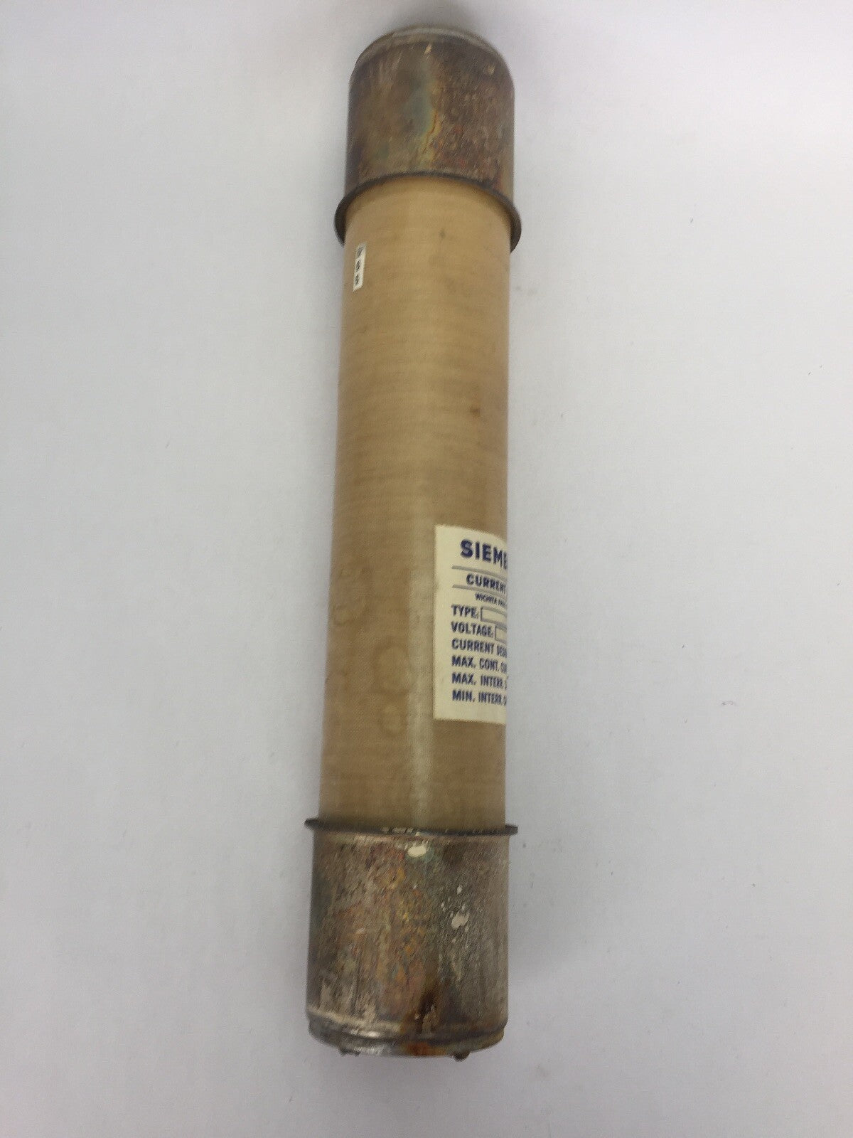 SIEMENS-ALLIS 48FM6R-4 CURRENT LIMITING FUSE 2400/4800V CURRENT DESIGNATION: 6R