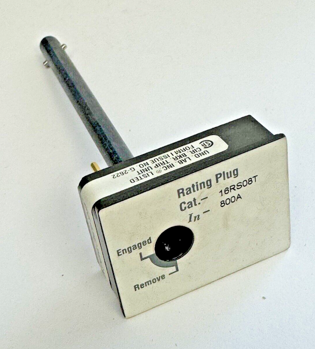 EATON/ CUTLER HAMMER / WESTINGHOUSE - 16RS08T - RATING PLUG - 800 AMPERE