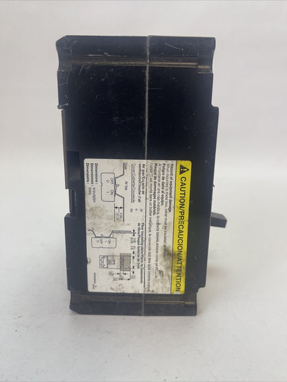 SQUARE D FAL32015 CIRCUIT BREAKER 240VAC 250VDC 15AMP 3POLE