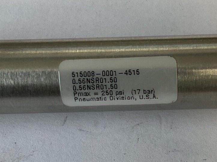 PARKER 0.56NSR01.50 AIR CYLINDER 250PSI