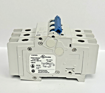 ALLEN-BRADLEY - 1489-M3D020 SER. D - CIRCUIT BREAKER - 3 P, 2 A, 277 V