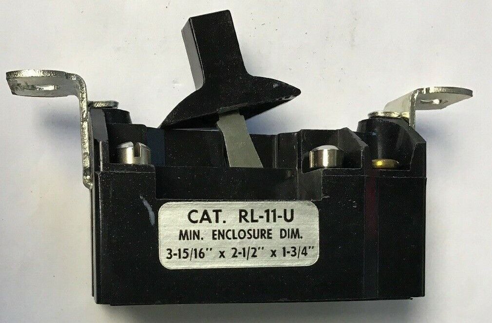 ARROW HART RL-11-U MAUAL STARTER TOGGLE OPERATED INDUSTRIAL CONTROL 115/230V