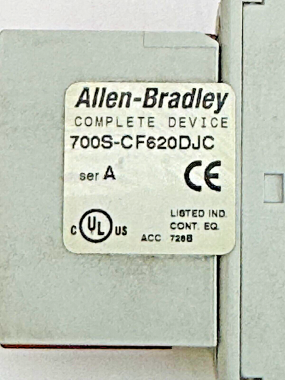 ALLEN-BRADLEY - 700S-CF620DJC SER. A - SAFETY CONTACTOR W/ 24 VDC COIL