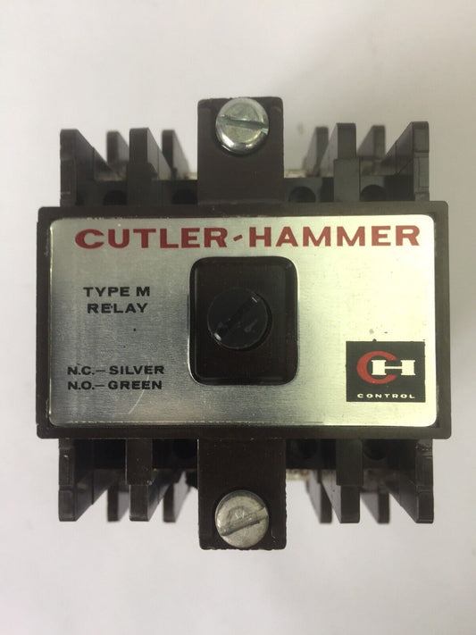 CUTLER HAMMER D26MRD31A1 TYPE M RELAY (D26MB,D26MPR,D26MPL,D26MPS,D26MD,D26MPF)