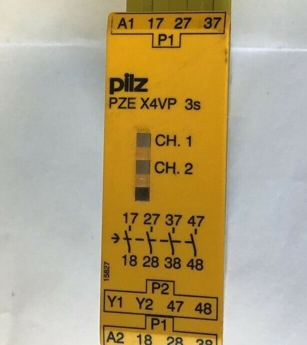 PILZ PZE X4VP 3/24VDC 4N/O FIX SAFETY RELAY 2,5W 240,0 VDC ***LOTOF3***