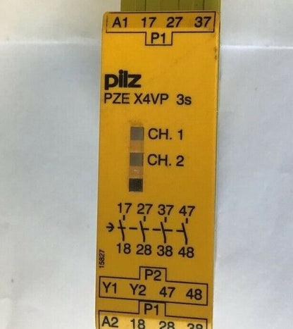 PILZ PZE X4VP 3/24VDC 4N/O FIX SAFETY RELAY 2,5W 240,0 VDC ***LOTOF3***