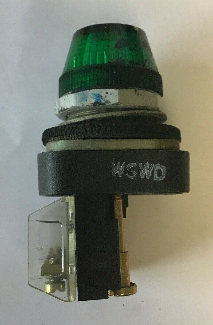ALLEN BRADLEY 800T-Q24 GREEN LENS 30MM PILOT LIGHT 24VAC/DC SERIES T