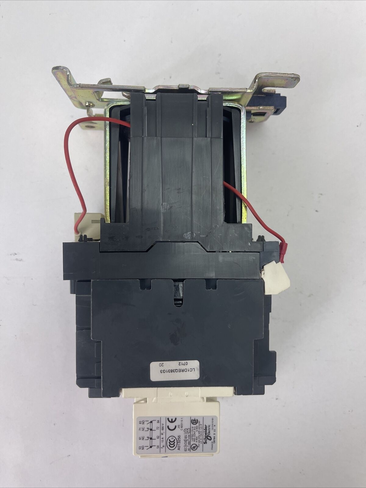 TELEMECANIQUE LC1 D65 CONTACTOR 80A 600VAC COIL 24VDC LADN22 LA4 DB 3B 24VDC