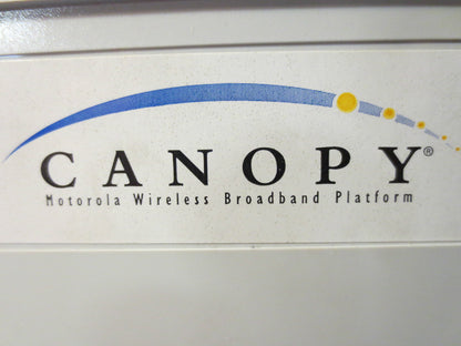 MOTOROLA CANOPY WIRELESS BROADBAND PLATFORM 5440SM / 5440AA 6069JU0ZH0