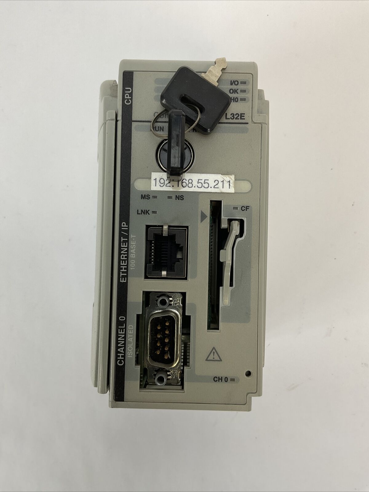 ALLEN BRADLEY 1769-L32E SER A CAT REV B01 F/W REV 1.15 LOGIX 5332E PROCESSOR