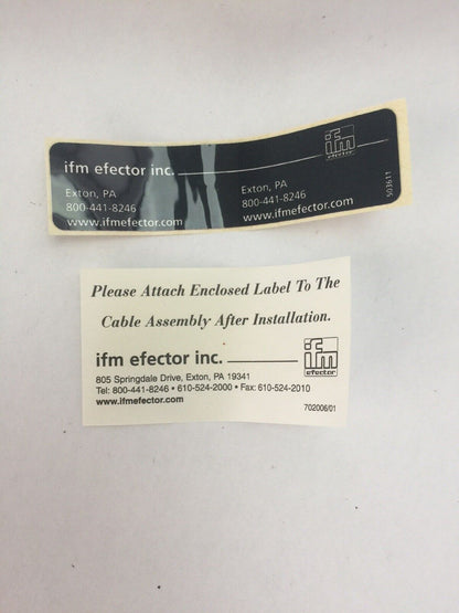 IFM EFECTOR 200 OG5056 0GTLFPKG/V4A/US PHOTO ELECTRIC SENSOR